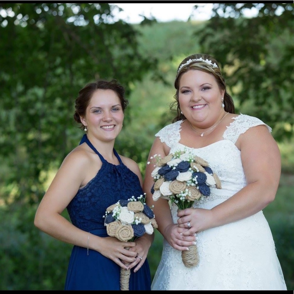 Navy David’s bridal